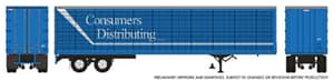 HO 45' Trailmobile Dry Van Trailer: Consumers Distributing: #4541