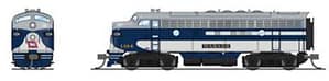 N EMD F7 A/B WAB 1104/1104B Para4 W/sd - PRICE INLCUDES FREE PRIORITY MAIL SHIPPING/INSURANCE