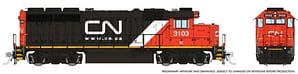 HO EMD GP40 (DC/DCC/Sound): CN - ex-IC: #3103