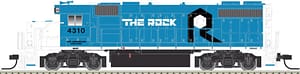ROCK ISLAND "ILLINOIS" PH.2 GP38-2 #4319 DCC /SOUND - GOLD SERIES - 2 pcs left