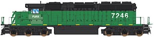 FURX EX BN SD40-2 W/DCC & SOUND - (6 RD #'S AVAILABLE)