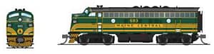 9060 EMD F3A, MEC 683, Green & Gold, No-Sound / DCC-Ready, N