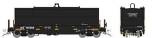 HO Greenbrier Coil Car: Norfolk Southern - Black w/ No Logo: 6-Pack #2