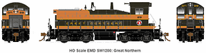 GREAT NORTHERN SW1200 RD# 29 DC/SILENT
