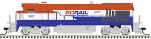 BC RAIL B36-7 # 3607