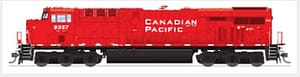 GE ES44AC, CP #9357, Action Red, No-Sound / DCC-Ready, HO