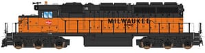 MILWAUKEE SD40-2 W/DCC & SOUND - (4 RD #'S AVAILABLE)