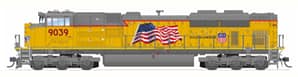 9772 EMD SD70ACe, UP 9039, Building America Scheme, Paragon4 Sound/DC/DCC, w/ Smoke, HO