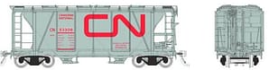 HO Enterprise Covered Hopper: CN - MOW Grey: 3-Pack #1