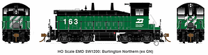 BN SW1200 RD# 163 DC/SILENT