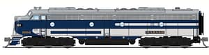 EMD E8A, WAB 1004, Bluebird Paint Scheme, No-Sound / DCC-Ready, N