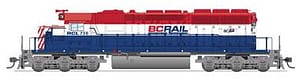 BC RAIL SD40-2 #736 PARAGON 4 DC/DCC/SOUND