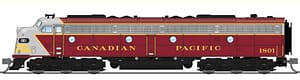 EMD E8A, CP 1801, As-Delivered Scheme, No-Sound / DCC-Ready, N