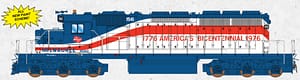 N MILW Bi cent SD40-2