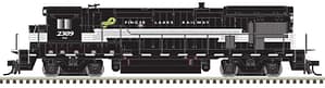N B23-7 SILVER FINGER LAKES RAILWAY #2309 - 1 PC LEFT