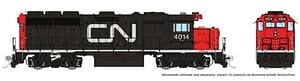 HO EMD GP40 (DC/DCC/Sound): CN - Large Noodle: #4014
