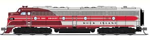 EMD E8A, CRIP 649, "The Rocket" Scheme, No-Sound / DCC-Ready, N