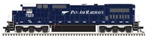 N MASTER SILVER DASH 8-40C PAN AM RAILWAYS #7523