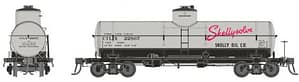 HO Union X-3 8K gal Tankcar: UTLX - Skellysolve Original: 6-Pack #1