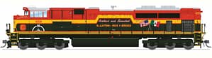 EMD SD70ACe, KCS 4009, "Heroes" Scheme, No-Sound / DCC-Ready, HO