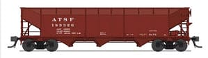 8100 AAR 70-TON TRIPLE HOPPER, ATSF (GA-73), 4-PACK, HO