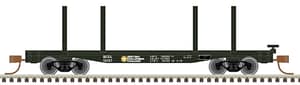 BC 45FT LOGGING FLAT CAR # 10196
