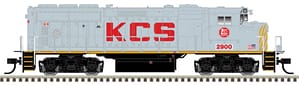 HO MASTER GP40-2W GOLD KANSAS CITY SOUTHERN #2916