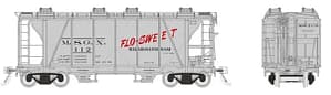 HO Enterprise Covered Hopper: MSGX (FloSweet): Single Car #1
