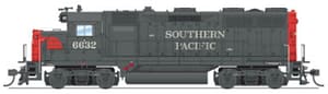 EMD GP35, SP 6643, Bloody Nose, Road Number on Nose, Paragon4 Sound/DCC/DC, HO