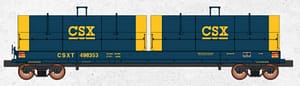 HO CSX Coil Car #498082