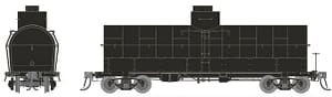 HO Union X-3 "Breadbox" Tankcar: Undecorated w/AB-Brakes