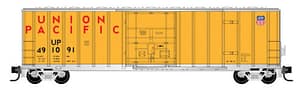 Z SCALE - UP 50FT BOXCAR RD# 491091