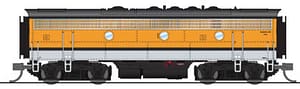 9266 EMD F7B, DRGW 5743, SINGLE STRIPE SCHEME, PARAGON4 SOUND/DC/DCC, N