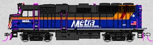 HO Metra F40PH #149