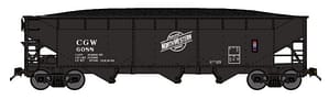 C&NW CGW OFFSET HOPPER # 6010