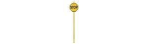 Ho Early Stop Sign 15pcs