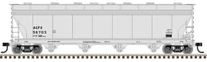 HO MASTER ACF 5250 COVERED HOPPER ACFX #56703
