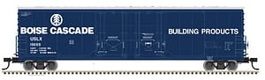 BOISE CASCADE 53FT EVANS DBL PLUG DOOR BOXCAR RD# 15015