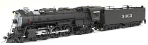 HO ATSF 4-6-4 #3463 NoSND