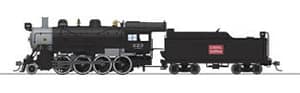 CENTRAL OF GEORGIA 2-8-0 RD# 223 - PARAGON 4 DC/DCC/SOUND