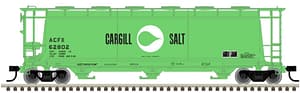 HO 3-BAY CYLINDRICAL HOPPER CARGILL SALT #62802