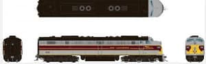 ERIE LACKAWANNA E8A #809 DC/SILENT
