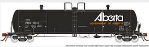 PROCOR 20K GALLON TANK CAR - PROX GOV. OF ALBERTA LATE 6 PACK #1