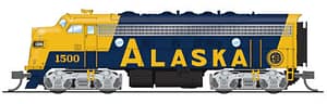 9261 EMD F7A, ARR 1500, BLUE & YELLOW, PARAGON4 SOUND/DC/DCC, N
