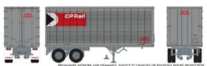 HO 26' Can-Car Trailer: CP Rail: #268322