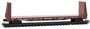 TTX 61FT BULKHEAD FLATCAR RD# 80234