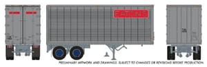 HO 26' Can-Car Trailer: Eaton's: #T261159