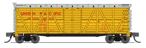 40' Wood Stock Car, UP 49143, Cattle Sounds, N Scale