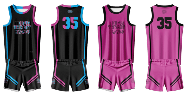 Triple Threat Hoops jersey