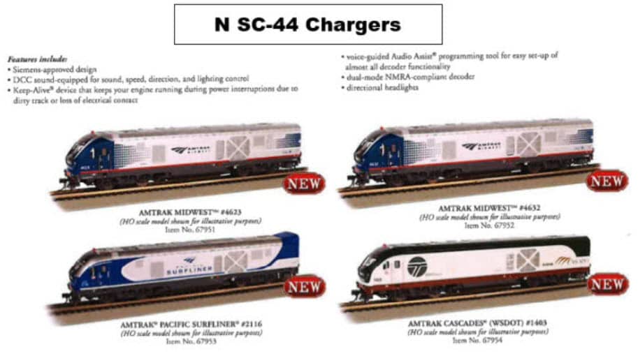 BACHMANN N SCALE SC 44 CHARGER